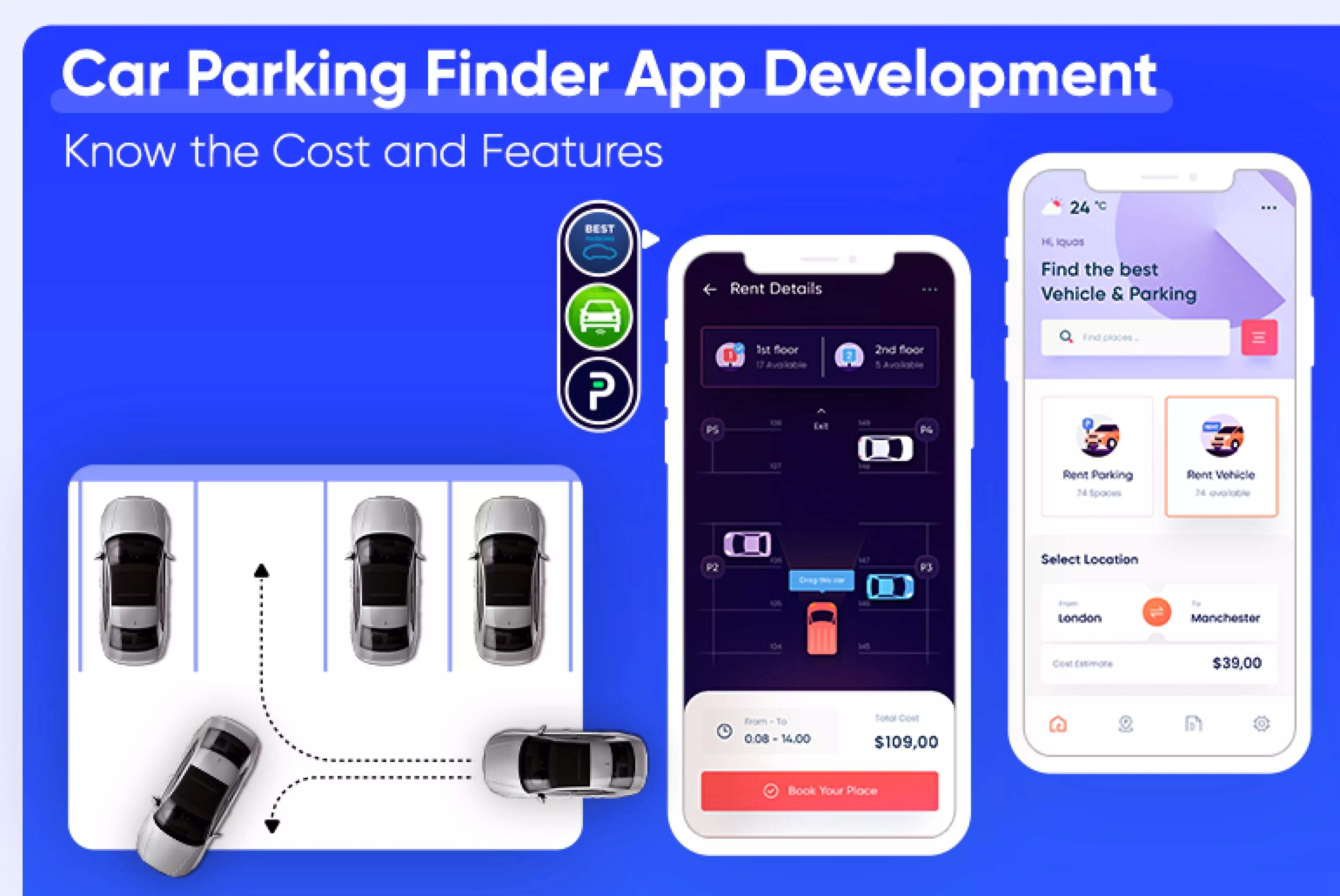 Car Parking Finder App Development – Know the Cost and Features_Thum